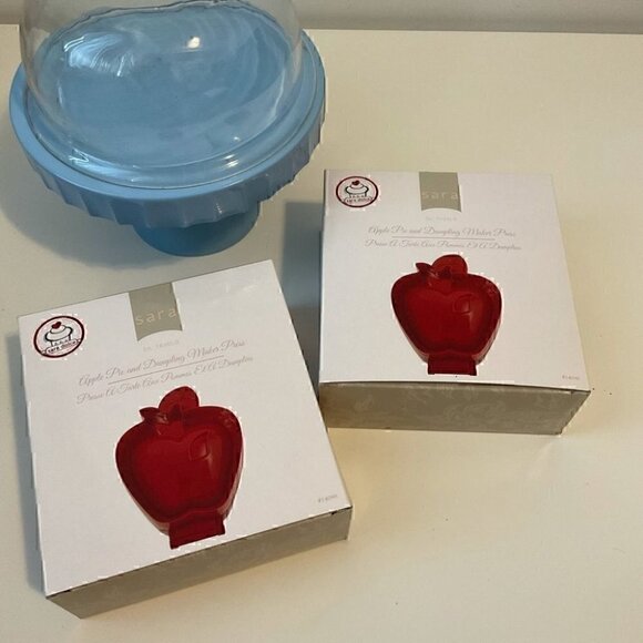 SARA Apple Pie and Dumpling  Maker Press 2 New Boxes - Picture 1 of 7